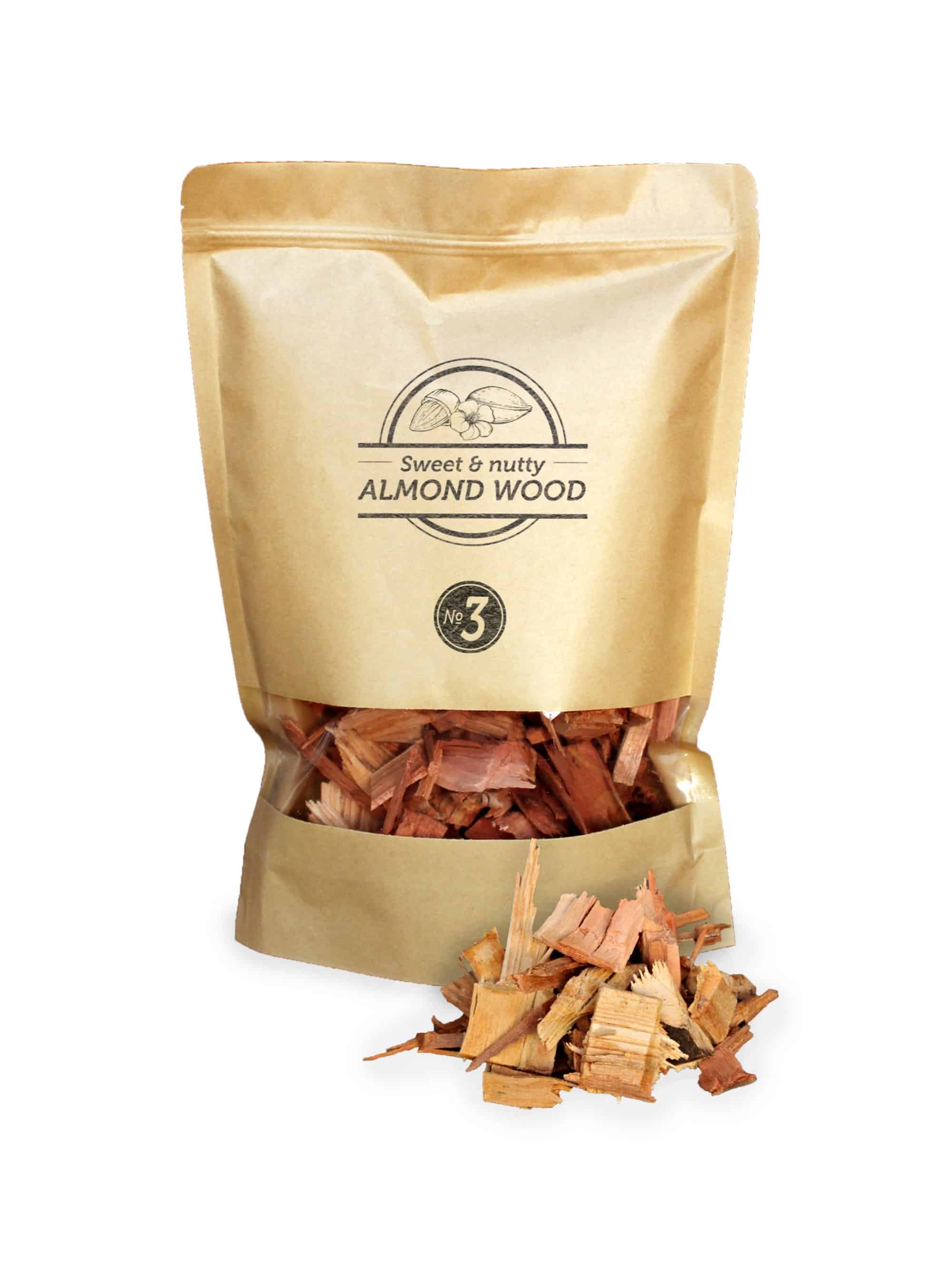 Smokey Olive Wood Almond Wood Chips Nº3 Smoker BBQ Chips Grill 